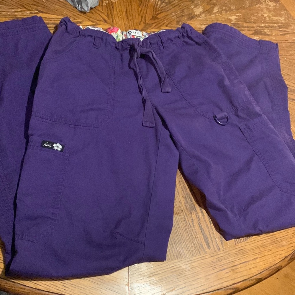 Koi small tall scrub pants